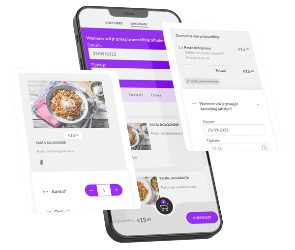Tablebooker mobile layout