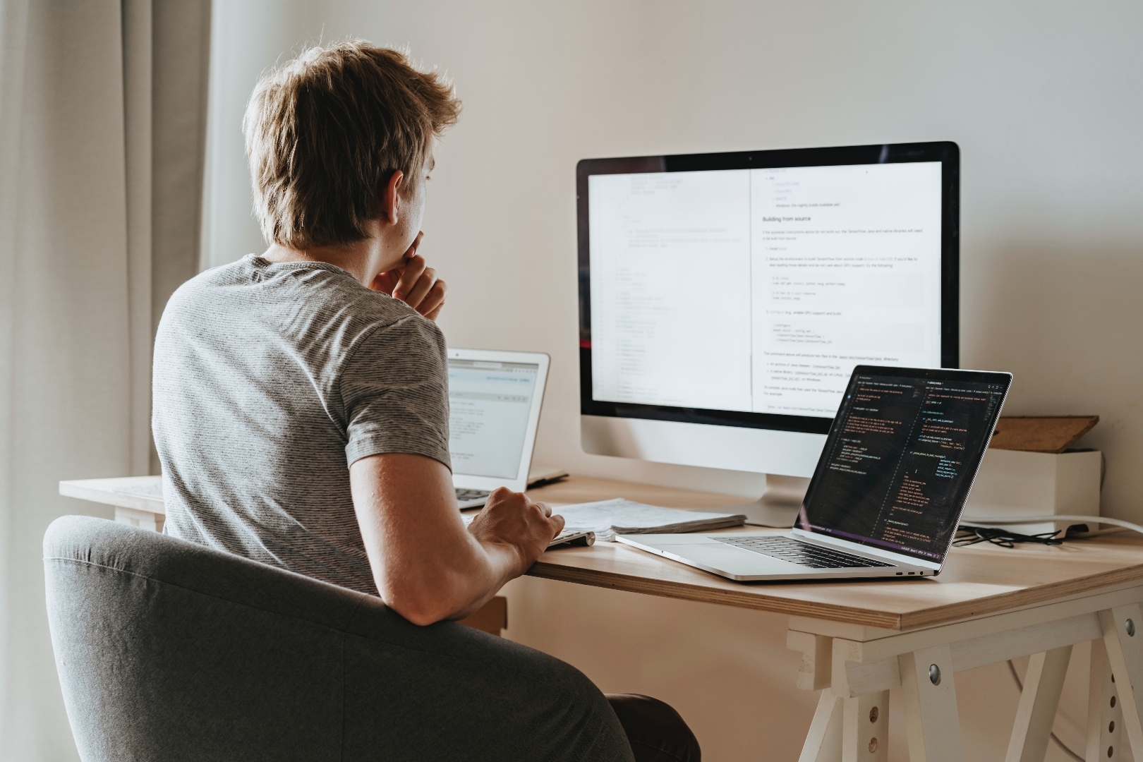 Backend interface user