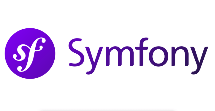 Symfony logo purple